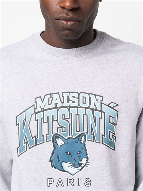 Felpa College fox MAISON KITSUNE' | LM00305KM0001H120